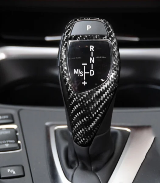

Gear Shift Stick Knob Carbon fiber Car Automatic Hand Ball for BMW F20 F21 F22 F23 F30 F25 X3 F26 X4 F15 X5 F16 X6 I8