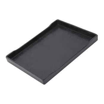 

Rectangular plastic tray of restaurant service fast food pizzeria dinner