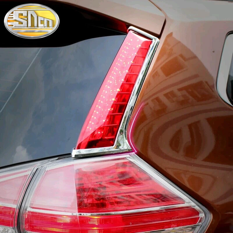 2 pcs For Nissan Xtrail X-trail X trail 2014-2016 LED DRL Rear Bumper tail light fog lamp Brake Lights Signal | Автомобили и