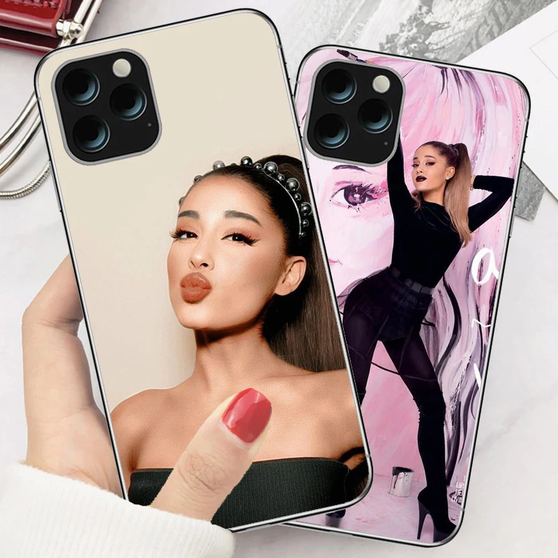 Мягкий силиконовый чехол для телефона Singer Ariana Grande X 8 7 6S Plus 5 5S SE 11 11PRO XR XS MAX