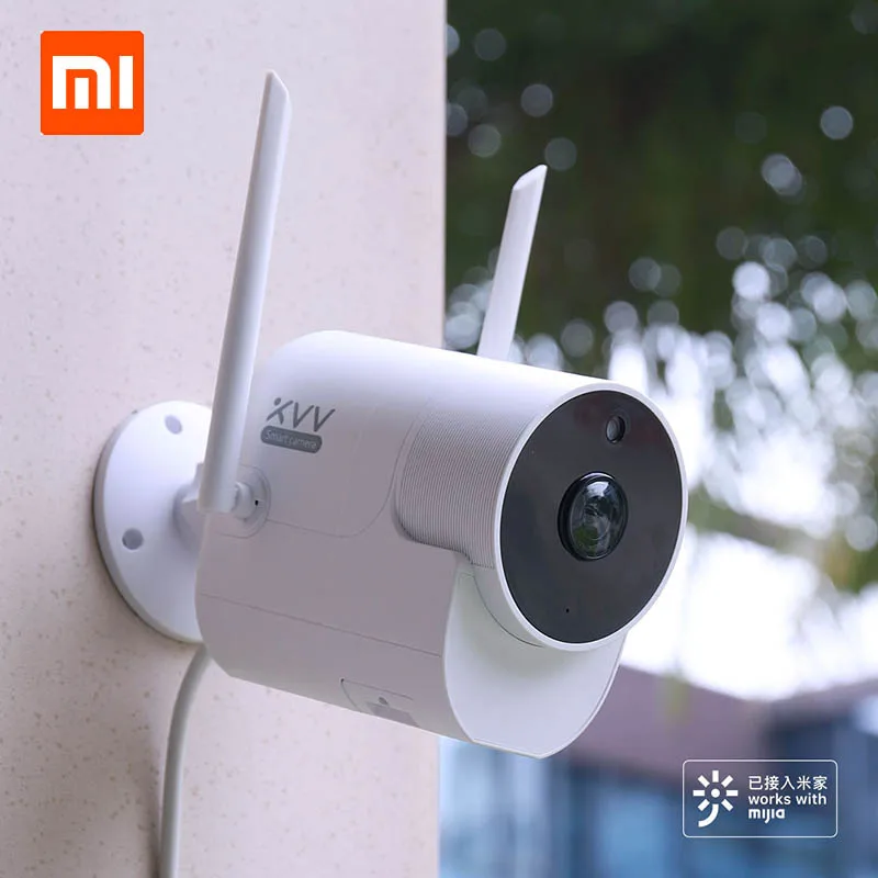 Newest Xiaovv Outdoor Panoramic Camera Surveillance camera Wireless WIFI High-definition Night vision Work With MiHome app
