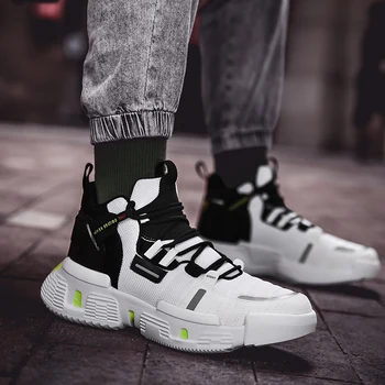 

New Sports Brand Outdoor Lace-up Men Running Shoes Breathable Sneakers Comfortable Athletic Jogging Zapatos De Hombre Size 39-46