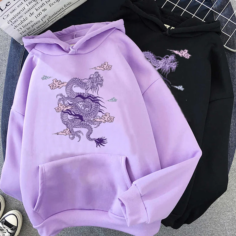 Unisex Sweatshirt Dragon Sweatshirt Aesthetic Sweater,Japanese,Aesthetic Clothing,Dragon Print,Chinese,Harajuku,Streetwear Dragon Hoodie