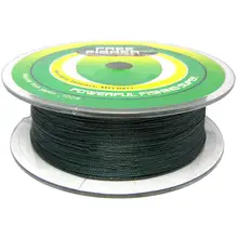 FreeFisher 300 м темно-Geen PE плетеная леска мультифиламентная 8-80LB рыболовная плетеная леска 0,08-0,5 мм