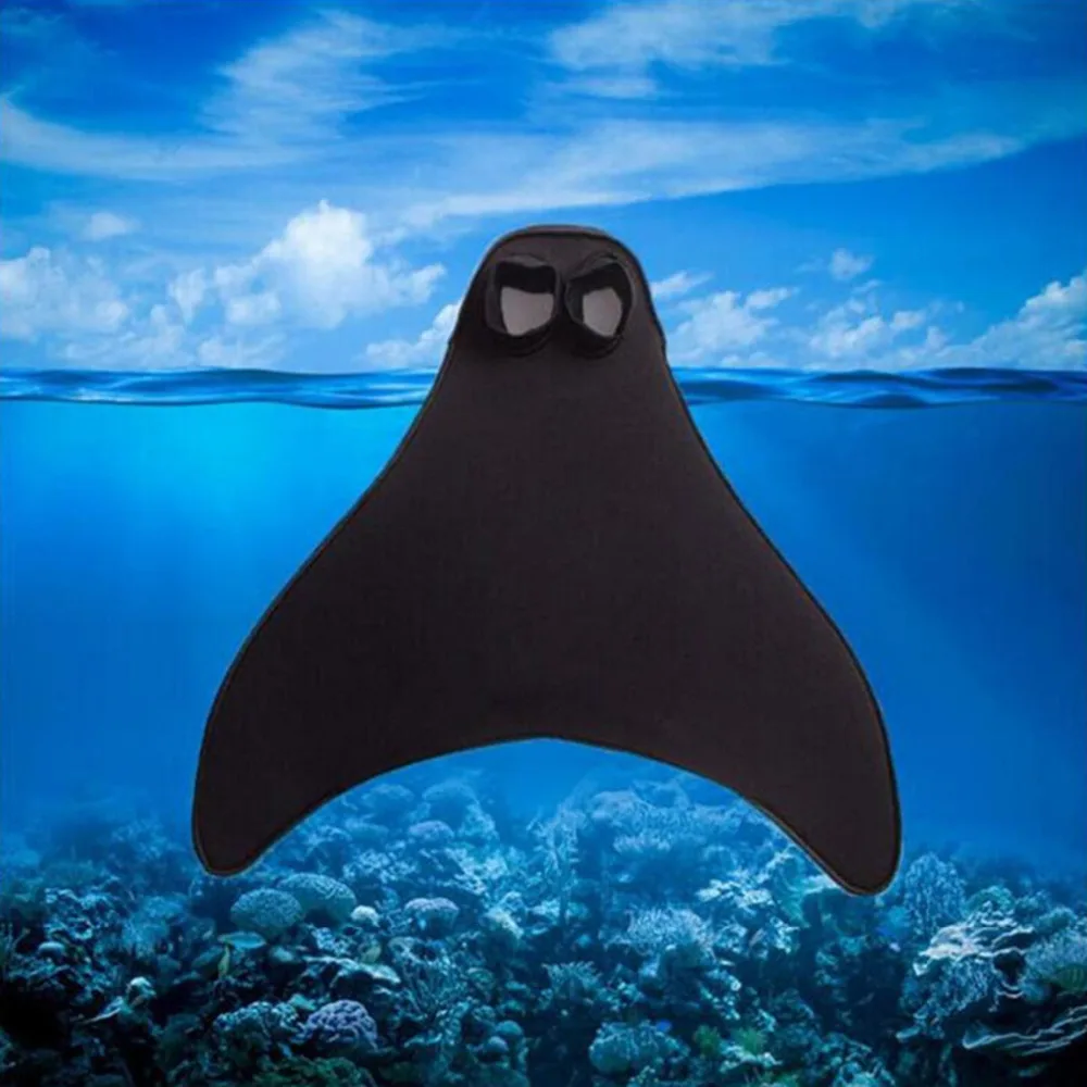 Children Outdoor Swimming Fin Foot Flippers Mermaid Tail Diving Monofin for Kids Water Sports Training Learning Drop Shipping