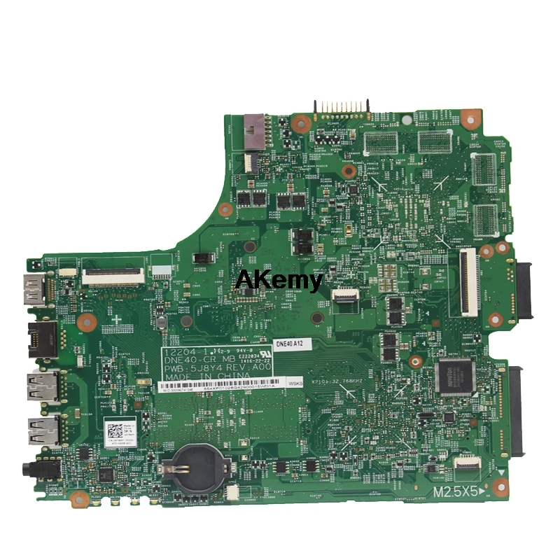 12204-1 For Dell INSPIRON 2421 3421 5421 laptop motherboard CN-07GDDC 12204-1 com Dual-core CPU orginal Teste motherboard