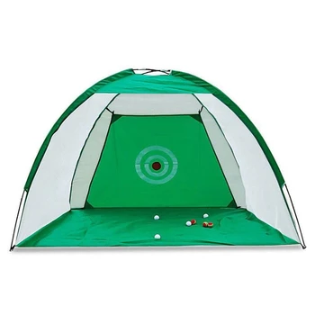 

Golf Hitting Net Outdoor Sports Portable Practice Cage Indoor Garden Trainer 2M