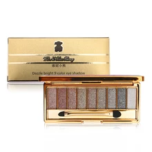 Косметика для матовых теней для век Палитра, 9 теней для век для смелых или тонких глаз, нюдовое настроение