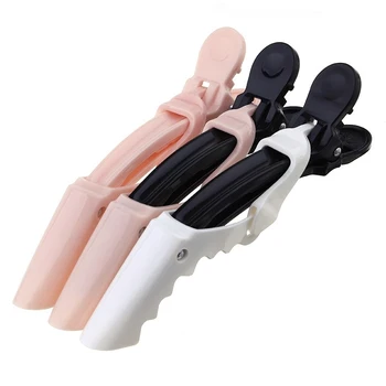 

5Pcs/Pack Hair Clip Crocodile Cutting Extension Hairstyling Tools Hairpin Clamp Grip Plasitic Haircut Salon Modeling Accessories