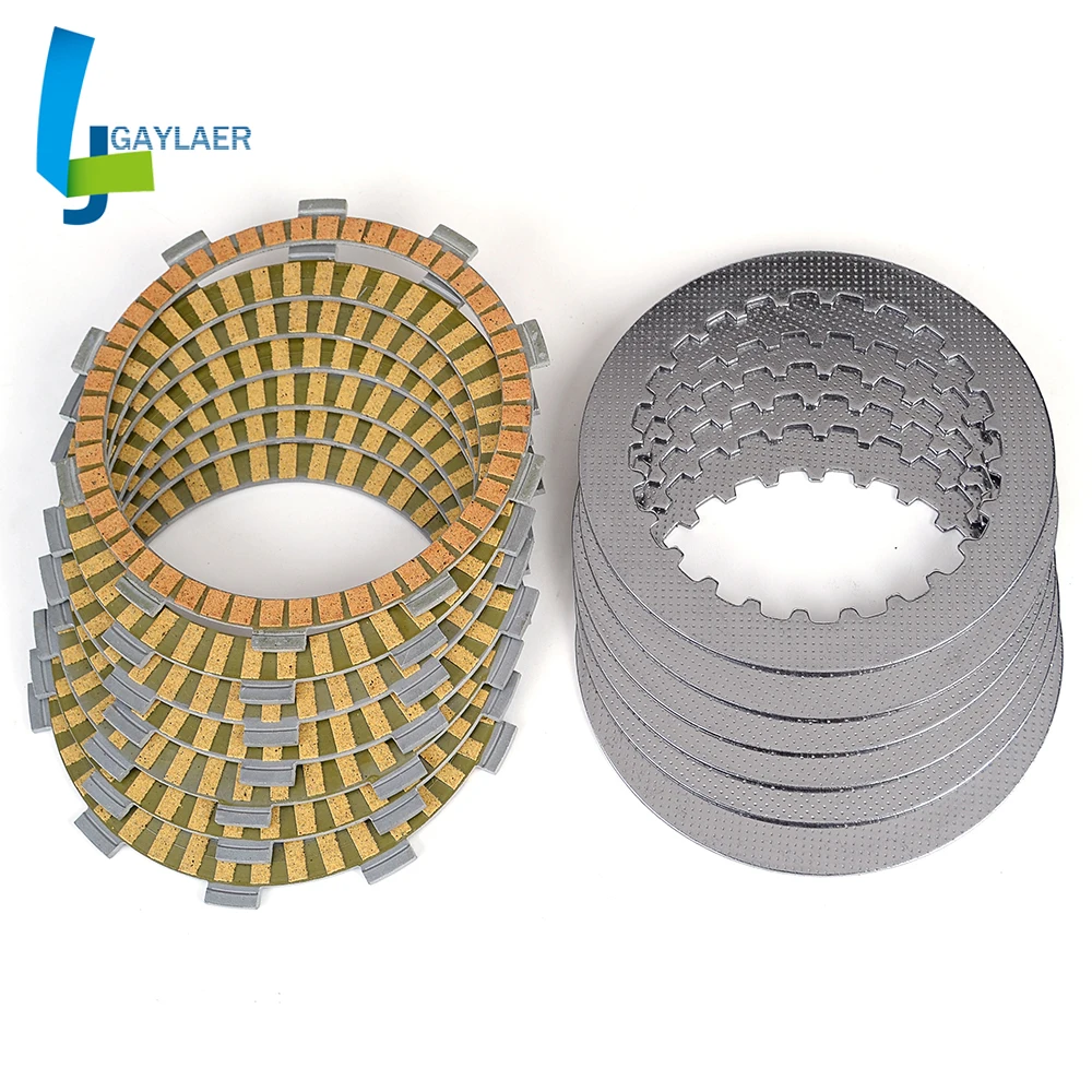 

Motorcycle Clutch Plates Steel Friction Plate for Honda CBF500 CB500R CBR400RR MC29 XL600V Transalp NV600 Shadow 600 22202ML4611