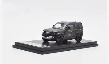 

1/64 Scale Land Rover NEW Defender Black Diecast Car Model Collection Toy NEW