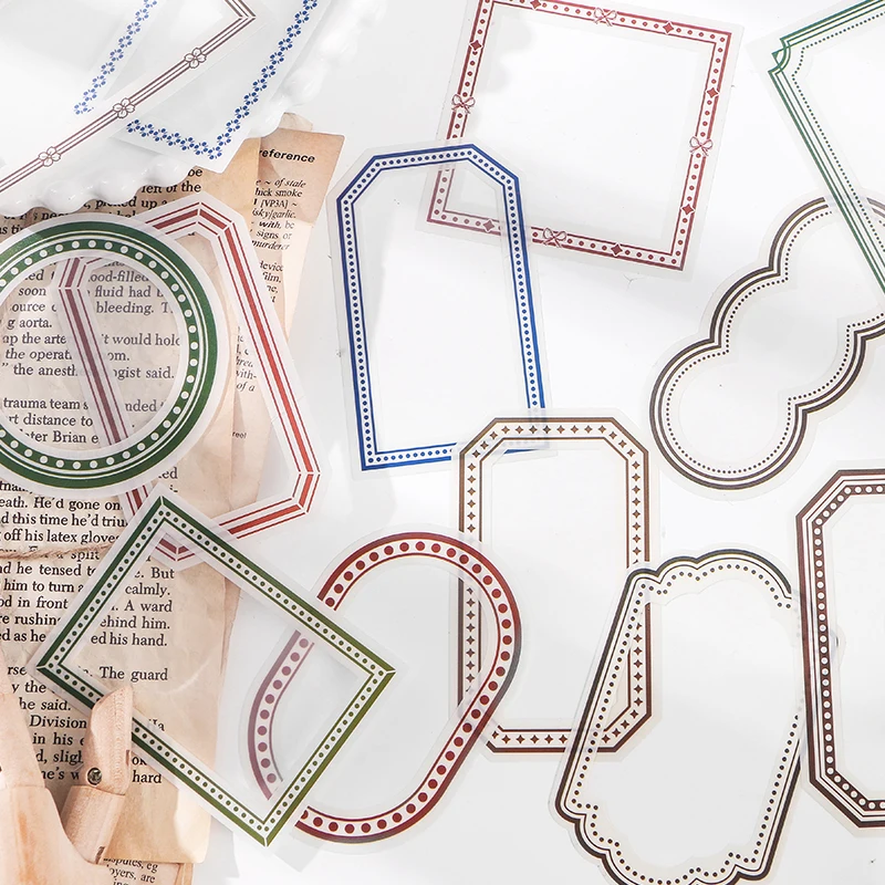 Lot De 120 Autocollants Vintage Mélangés, Imperméables, Esthétiques Pour Planificateur Quotidien, Bouteilles D'eau, Manuel, Journal Intime, Scrapbooking, Fournitures De Journal Intime