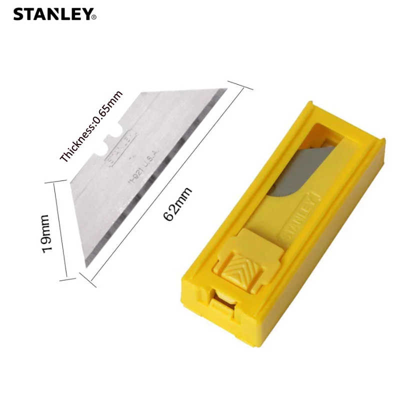 Stanley 100pcs Heavy Duty Utility Knife Blades Replacement For Knives