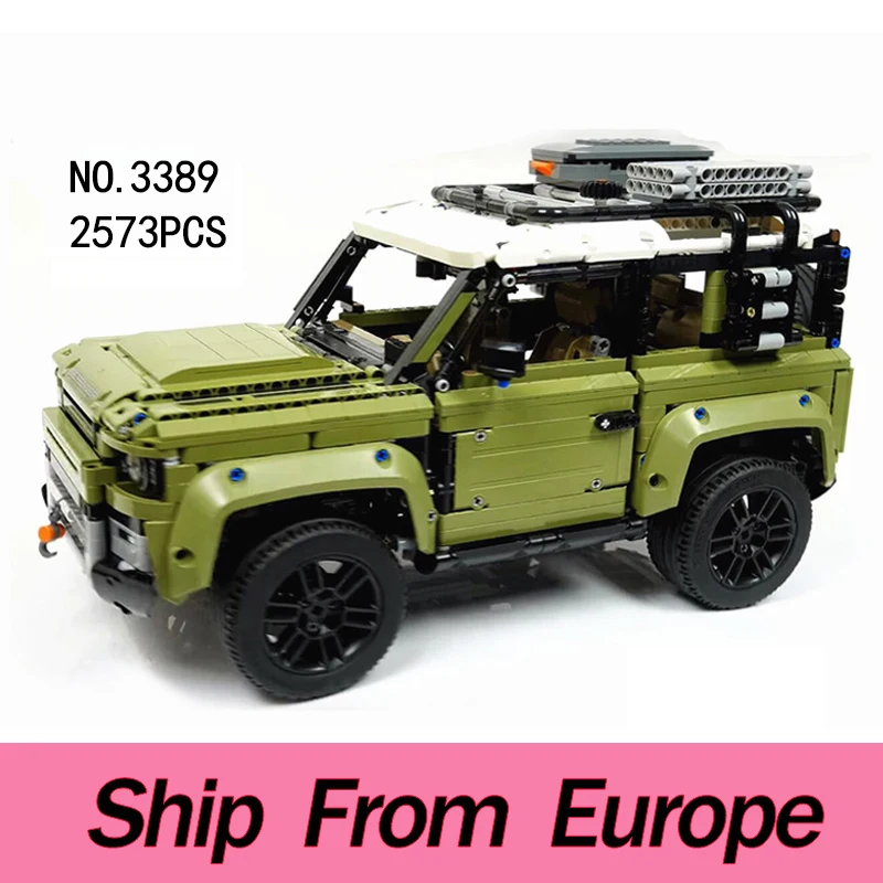 Игрушечный набор кирпичей 3389 Land Car roверсия строительные блоки наборы модель Defender