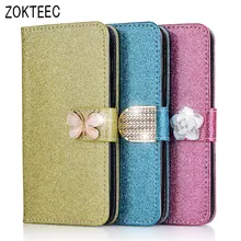 ZOKTEEC Горячая Распродажа Модный сверкающий чехол для samsung Galaxy A50 A30 A20 A10 A40 M10 M20 M30 Чехол-книжка с бумажником
