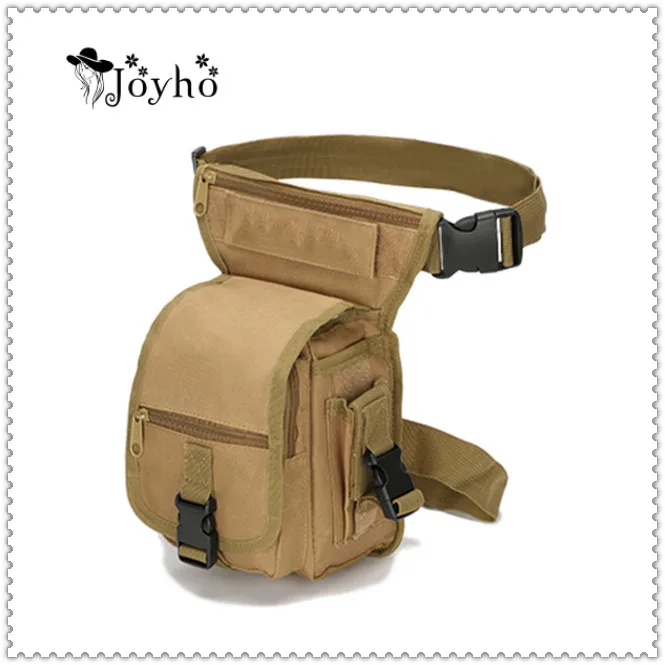 Тактическая уличная спортивная сумка для езды Molle для ног, военная армейская охотничья поясная сумка, водонепроницаемая набедренная многофункциональная походная сумка