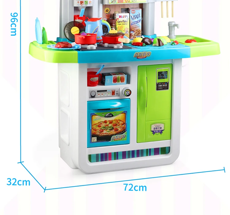 Детский кухонный набор для мальчиков и девочек, детская модель, большой размер, кукольный дом, детский сад, для приготовления пищи, игровой домик, игрушки