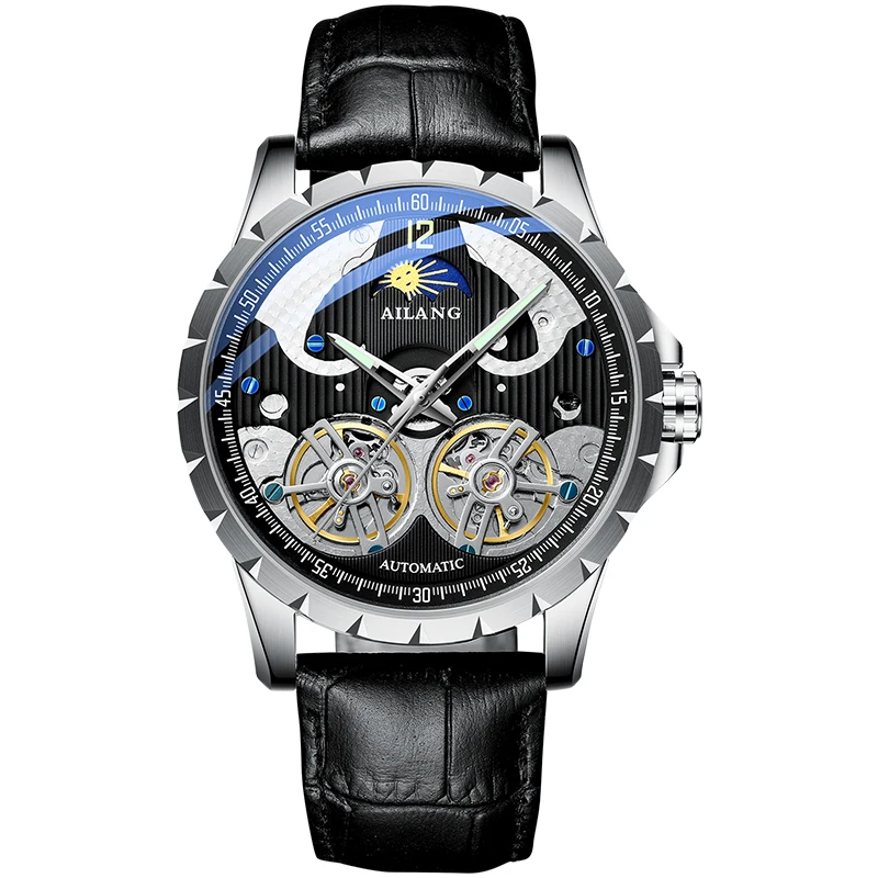 AILANG new fashion trend watch men's mechanical watch automatic waterproof men's watch - Цвет: 4