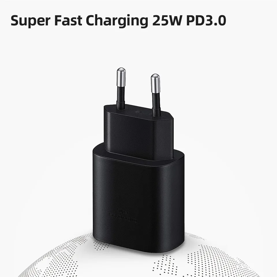 Fast charge 18w For Samsung S20 Ultra Note 10 20 Fast Charger 25W Quick Charge USB C Adapter Galaxy S21 Plus S20 A80 M52 M32 A22 Phone Charger usb c fast charge