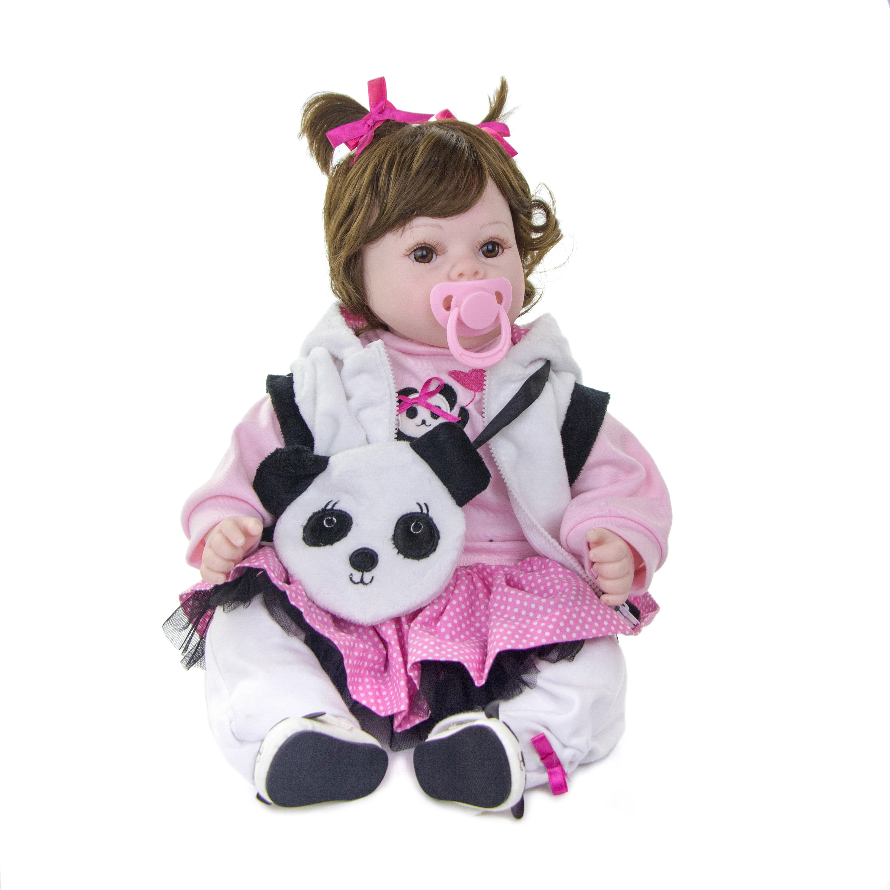Лидер продаж 20 дюймов живая кукла реборн Мягкий силиконовый винил милый реалистичный новорожденный Bonecas для Menina детей подарок на день рождения