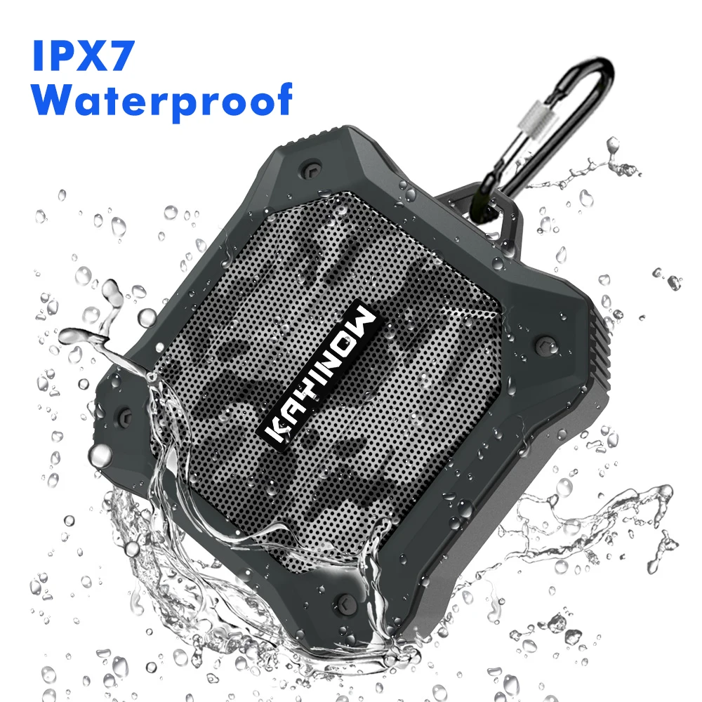 Портативный bluetooth-динамик KAYINUO с басами HD стереозвук IPX7 водонепроницаемые