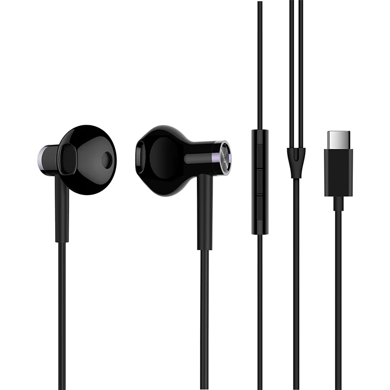Наушники Xiaomi наушники-вкладыши игровые гарнитуры со встроенным микрофоном 3,5 мм и usb type c проводные наушники для смартфонов