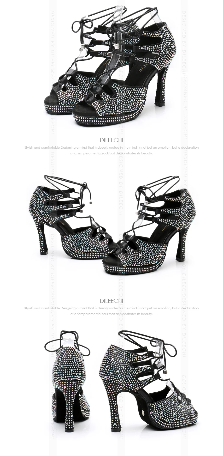 鞋子图片展示-黑色-2