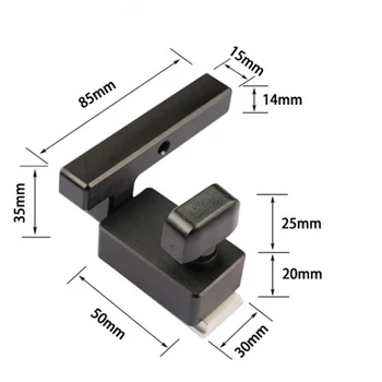 

Router Miter Track Stop Useful Regulator tool Sliding Durable Woodworking