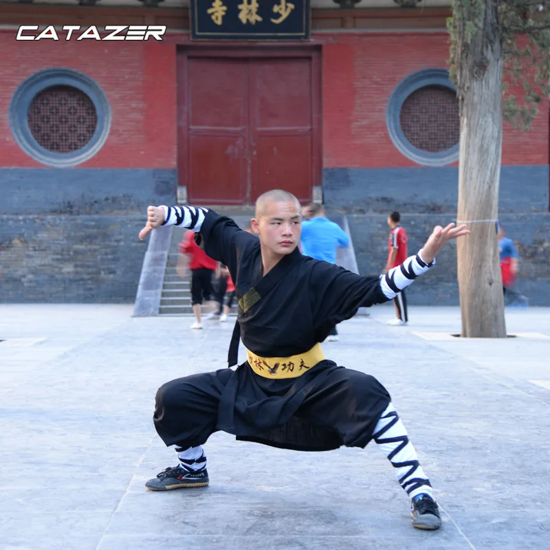 

Shaolin Monk Robe Kung Fu Tai Chi Suit Martial Arts Wing Chun Wushu Uniforms High Quality Custom Tailored Kungfu Clothing