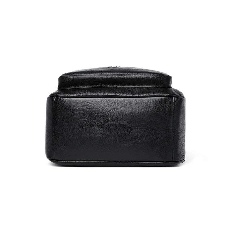Многофункциональный высокое качество женский рюкзак для женщин из мягкой кожи на молнии, мешок, рюкзак на грудь большой Ёмкость школьная сумка для путешествий Mochila