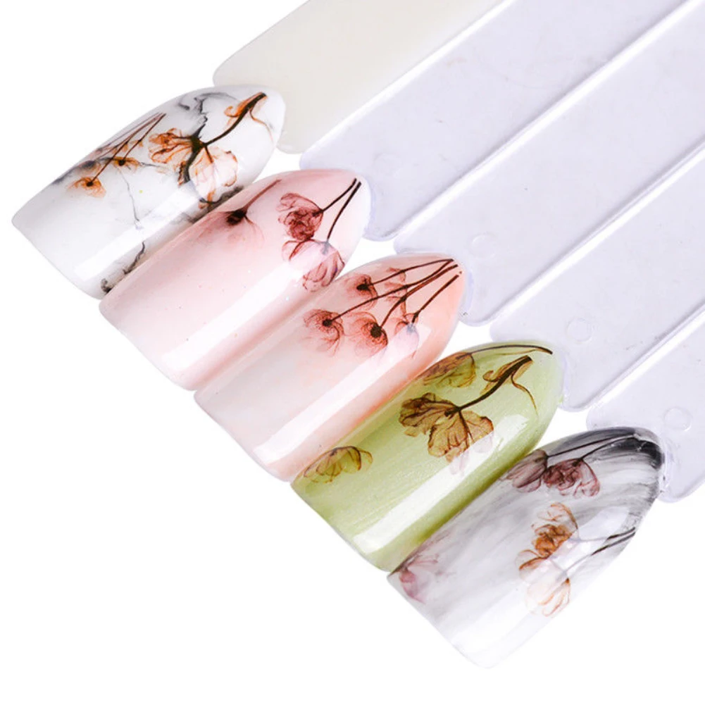 Fashion DIY 3D Dandeli Flower Design Manicure Nail Art Adhesive Stickers Decals Decoration Newest