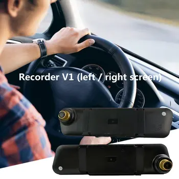 

V1 DVR Video Recorder Dash Cam Rearview Mirror Car Camera Waterproof Rear View Camera G-Sensor