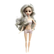 30cm 1/6 BJD Poupée Multi Articulations Mobiles Poupée Multi joint Moppet Avec Modifiable Maquillage Habiller Poupées BJD Pour Rif 