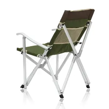 

Aluminum Alloy Folding Chair Outdoor Beach Camping Portable Nap Recliner Chair Backrest Chair Fishing Chair Leisure Chair