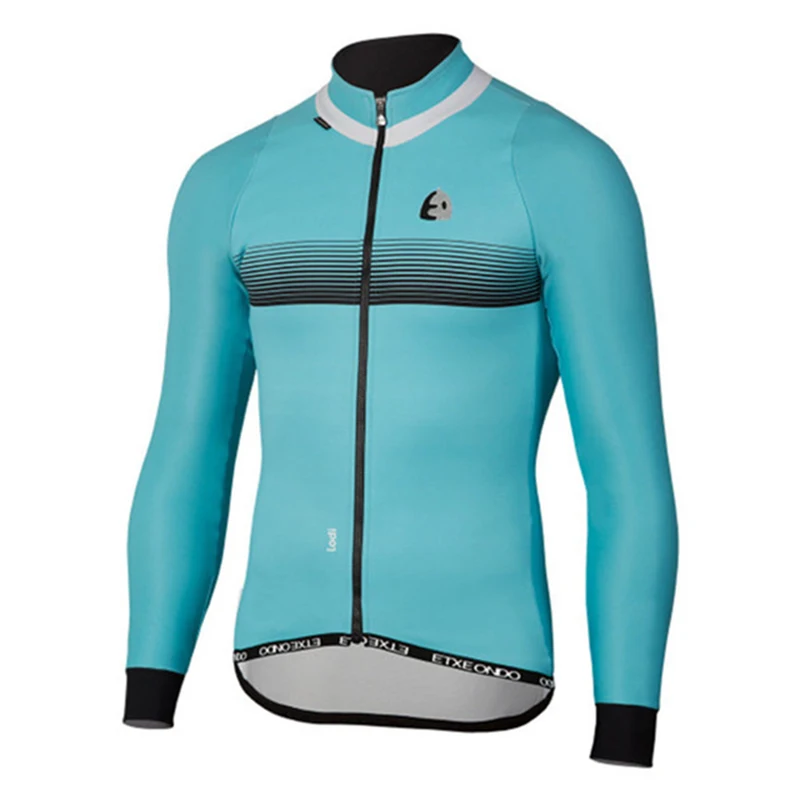 no fleece jersey 5 Winter autumn etxeondo ciclismo invierno winter jacket long sleeve jersey Thermal fleece bicycle shirt ciclismo invierno hombre - Цвет: no fleece jersey 5