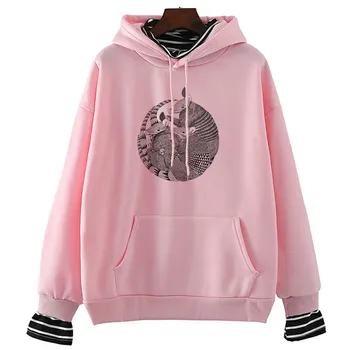 

Armadillos Fashion Hoodie Women Fashion Graphic Cute 3d Top Aesthetic Kawaii Shirt 90s