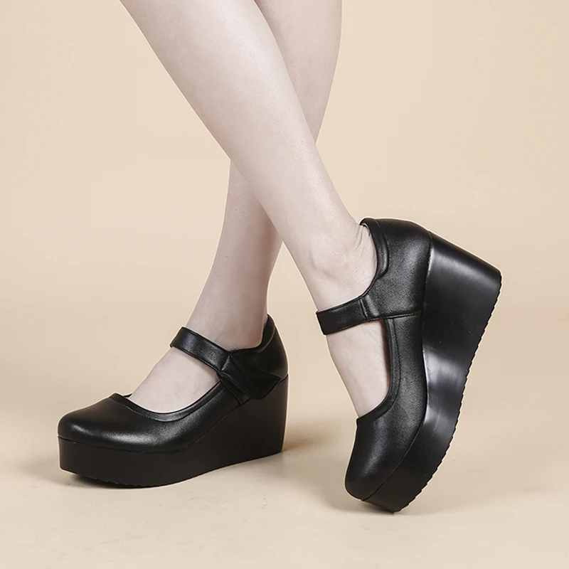 Women's platform work shoes Clearance