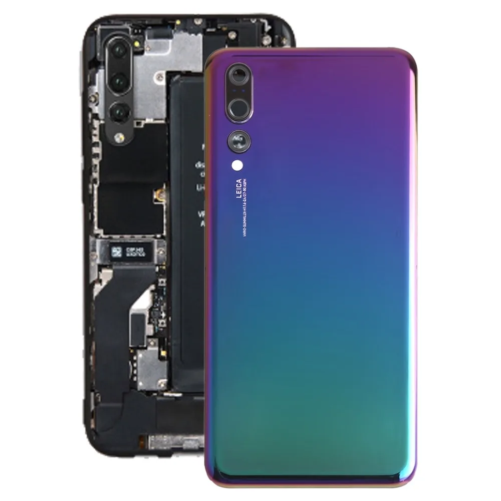 IPartsBuy Задняя крышка батареи с объективом камеры для huawei P20 Pro