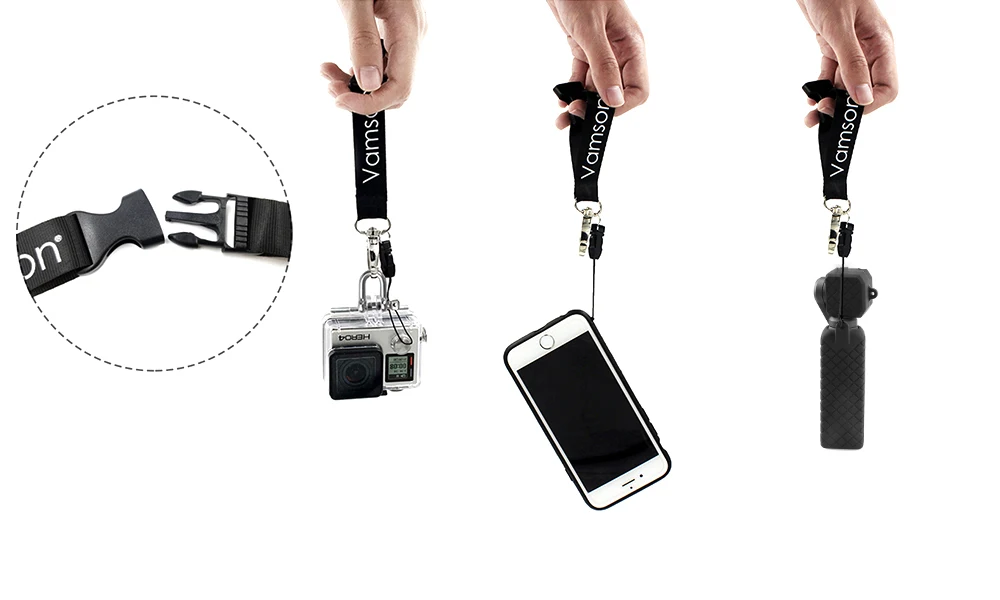 Vamson для DJI OSMO pocketаксессуары комплект адаптер держатель зажим селфи палка штатив расширительный комплект карданный OPS04