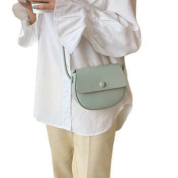 

Women Fashion Solid Color Shoulder Bag Women Ladies Stylish Crossbody Bag for Shopping Daily Use