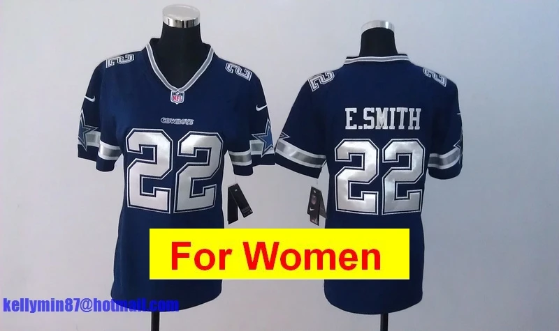 Stitiched, Dallas s, Tony Romo, Emmitt Smith, Cole besley, Sean Lee, Jason Witten, Ezekiel Elliott, для женщин Джерси - Цвет: Золотой