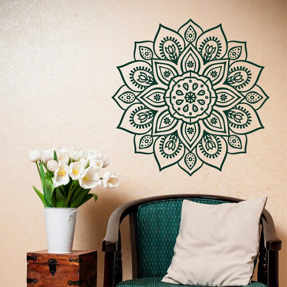 Tapiz Mandala 200x150cm - Decoración De Pared Con Kit De Montaje