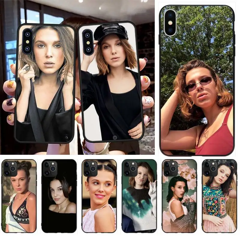 Мягкий Силиконовый ТПУ чехол NBDRUICAI Millie для iPhone 11 pro XS MAX 8 7 6 6S Plus X 5S SE XR|Бамперы| |