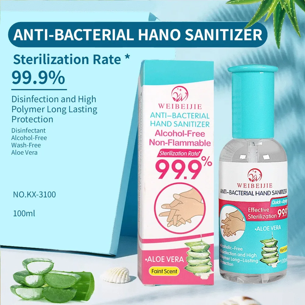 

Disposable Aloe vera gel Hand Sanitizer Portable Hand Sanitizer Gel Anti-Bacteria Moisturizing Liquid No Clean Waterless Antibac