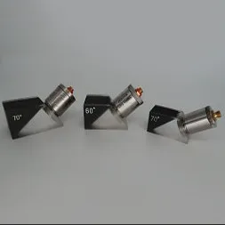

TWB-2.25-1/4 TWB Screw-In Wedge Type Angle Beam COMPOSITE MATERIAL CRYSTALProbe/Tru-Sonic Transducer(only probe)