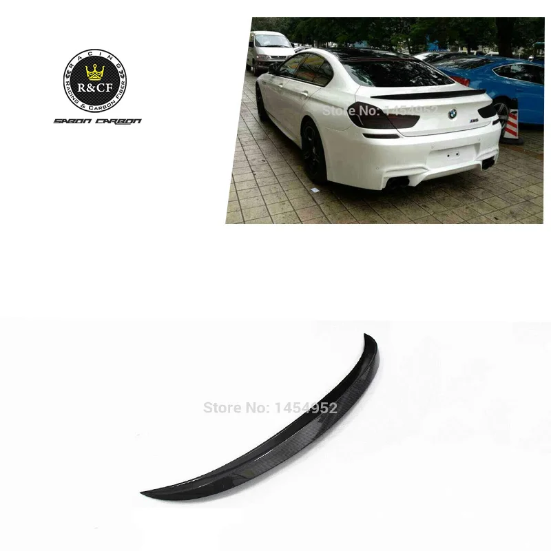 F12 F13 M6 640i 650i Gran Coupe качественный стильный спойлер из углеродного волокна для BMW