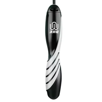 

LED Display Calorie Consumption Digital Counting Jump Rope Weight Setting Adjustable Length Speed Training Physical Exercise