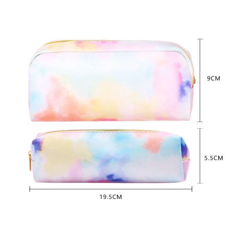 Colorful Pencil Case Cute Estojo Escolar Trousse Scolaire Large Capacity Estuche Lapices Piornik Szkolny Durable Pencil Cases
