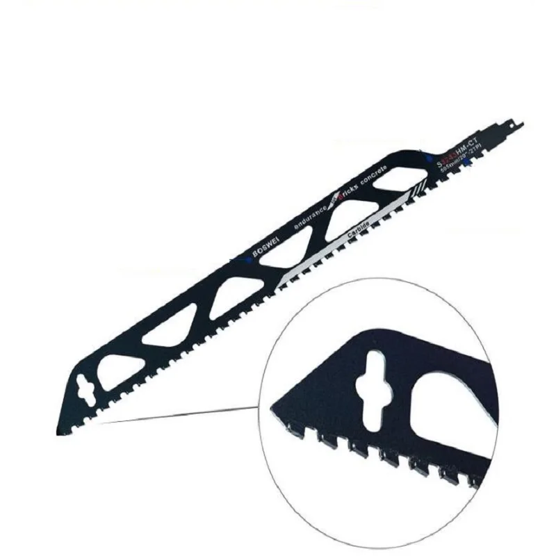 

New High Quality Alloy Saber Reciprocating Saw Blade S3243HM For Cutting Light Wall 455mm For Cutting Porous Concrete Red Brick