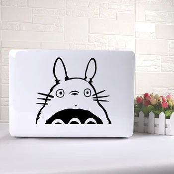 

Cute Totoro Computer Skins Black Notebook Decal Laptop Sticker Vinyl Stickers Pc Tablet Notebook Surface Skin
